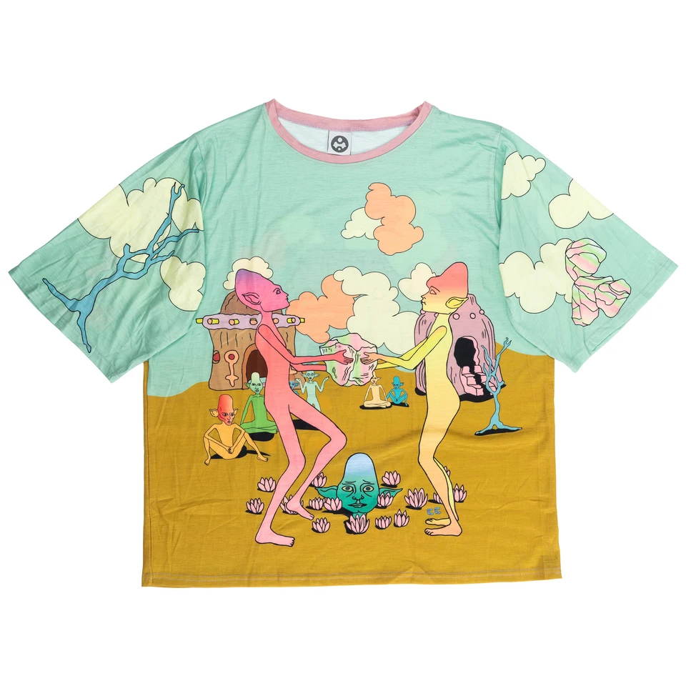 Stone ritual shirt by cuscus the cuckoos
