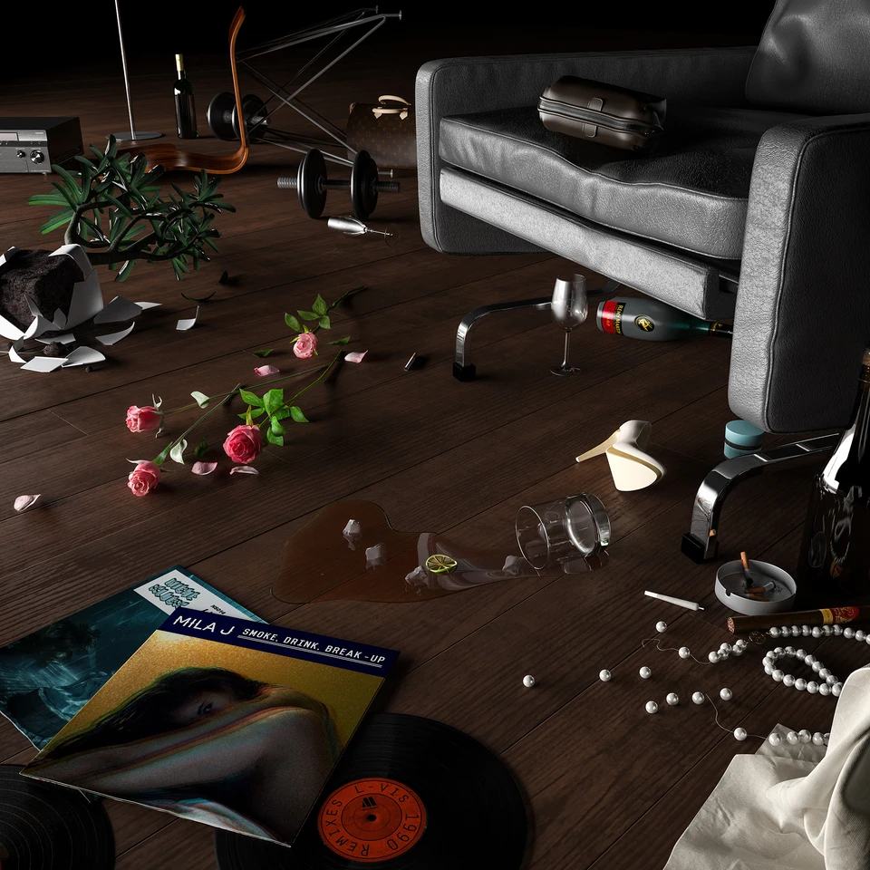 2014 - Drink, Smoke, Breakup by Mila J, L-Vis 1990 4D Vocal Mix (Night Slugs)